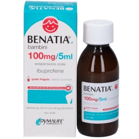 Benatia Sciroppo per Bambini Gusto Fragola senza zucchero 150ml Benatia Sciroppo per Bambini Gusto Fragola senza zucchero 150ml