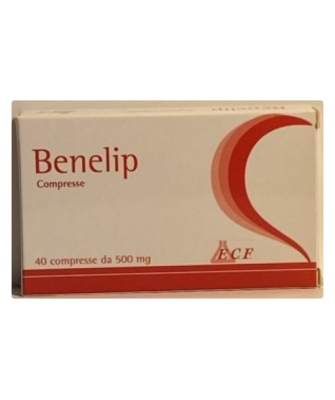 Benelip 40 Compresse - Integratore alimentare per il controllo del colesterolo e dei trigliceridi
