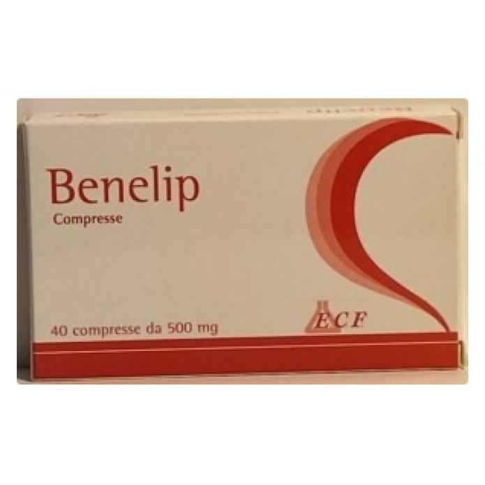 Benelip 40 Compresse - Integratore alimentare per il controllo del colesterolo e dei trigliceridi