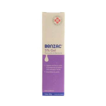 Benzac 5% Gel Tubo 40 gr