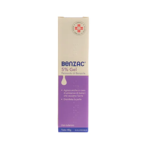 Benzac 5% Gel Tubo 40 gr