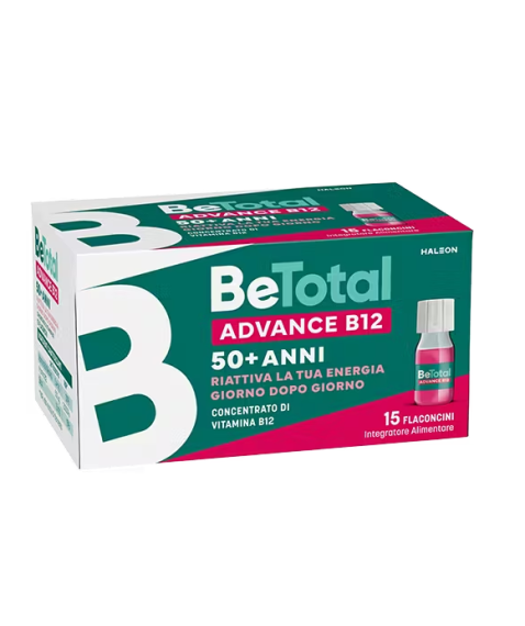 BE-TOTAL Advance Integratore Vitamina B12 30 flaconcini