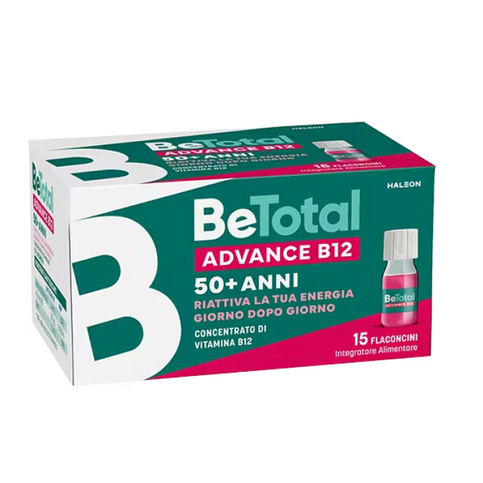 BE-TOTAL Advance Integratore Vitamina B12 30 flaconcini