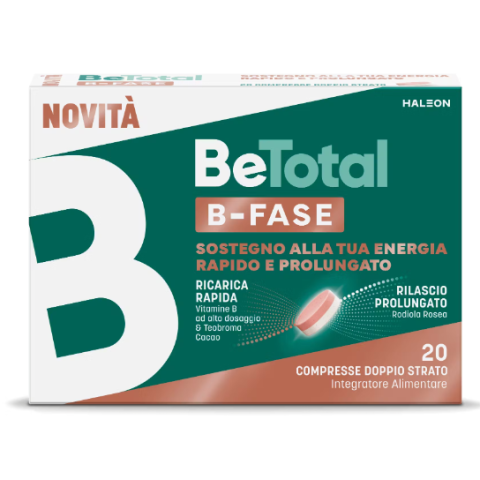 BETOTAL B FASE 20 compresse Integratore Vitamine del gruppo B BETOTAL B FASE 20 compresse Integratore Vitamine del gruppo B