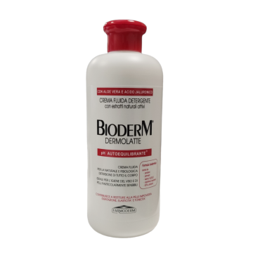 Bioderm Dermolatte Crema Fluida Detergente Seborestitutiva 500 ml