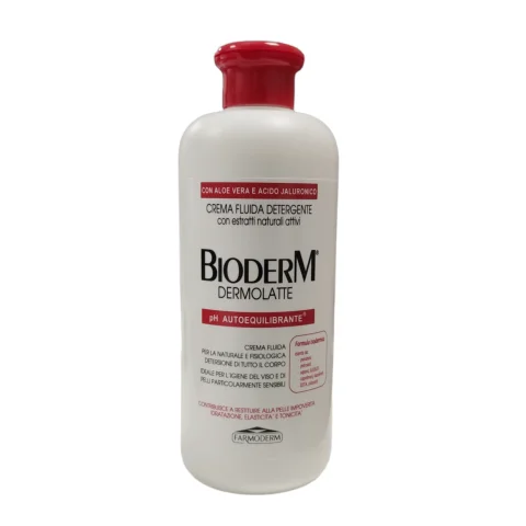 Bioderm Dermolatte Crema Fluida Detergente Seborestitutiva 500 ml Bioderm Dermolatte Crema Fluida Detergente Seborestitutiva 500 ml