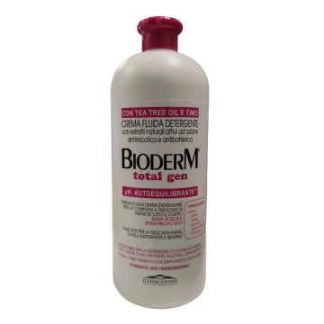 Bioderm Total Gen Crema Fluida Detergente Dermoprotettiva 1 Lt