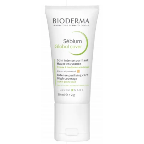 Bioderma S&eacute;bium Global Cover 30 ml + 2 g - Trattamento Intensivo Purificante