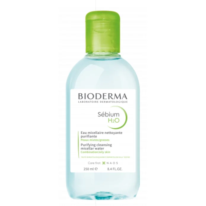 Bioderma S&eacute;bium H2O Acqua Micellare Detergente Struccante Pelle Mista e Grassa 250 ml