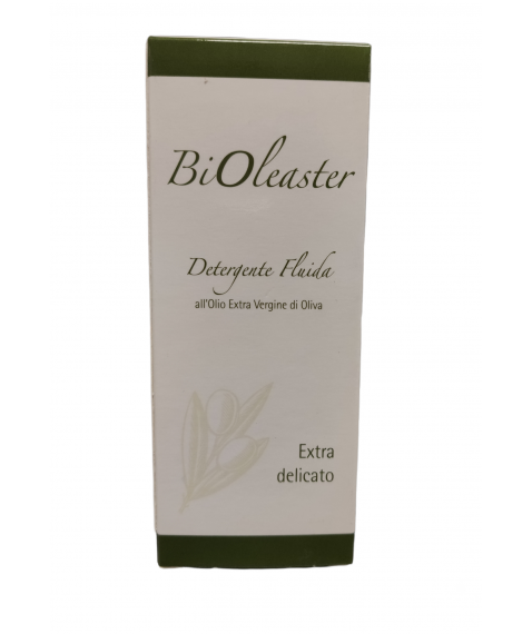 Anfatis BiOleaster Detergente Fluido all'Olio Extra Vergine di Oliva per il Corpo 250 ml