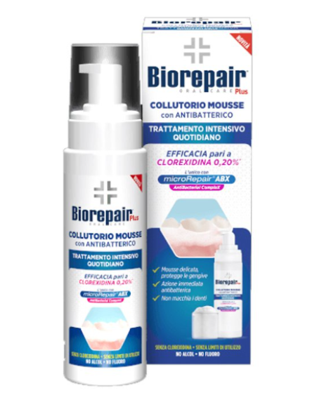 BIOREPAIR PLUS Collutorio mousse con antibatterico