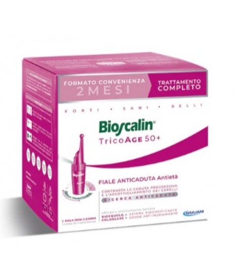 Bioscalin Tricoage 50+ Anticaduta Antietà 20 Fiale Trattamento 2 mesi