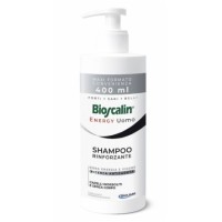 Bioscalin Energy Uomo Shampoo Rinforzante Maxi Size 400 ml - Dona energia e vigore ai capelli indeboliti