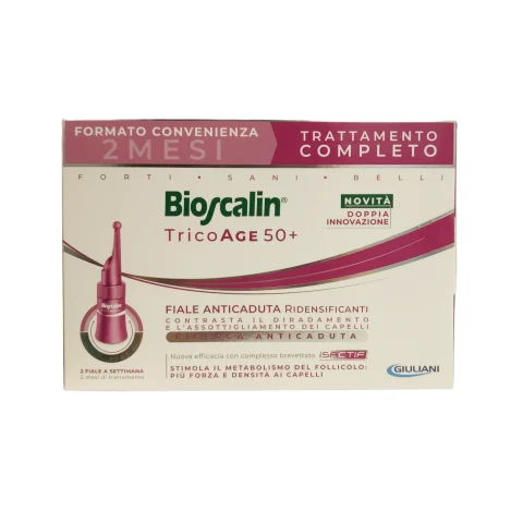 Bioscalin Tricoage 50+ 16 Fiale Anticaduta Ridensificanti