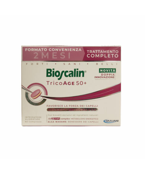 Bioscalin TricoAge 50+ 60 Compresse Anticaduta Capelli