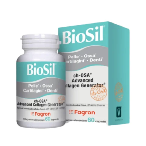 Biosil 60 Capsule - Integratore per pelle ossa cartilagini e denti