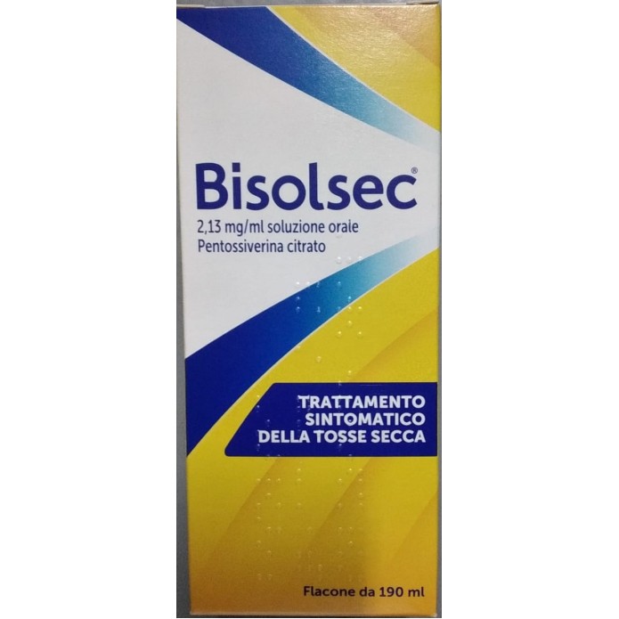 Bisolsec Sciroppo contro Tosse Secca 190ml