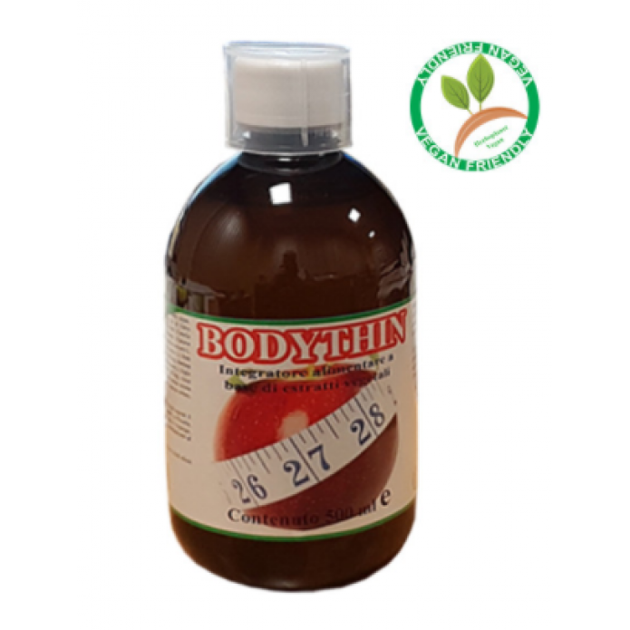 BODYTHIN INTEGRATORE PER DRENAGGIO LIQUIDI E FUNZIONI DEPURATIVE FLACONE 500ml