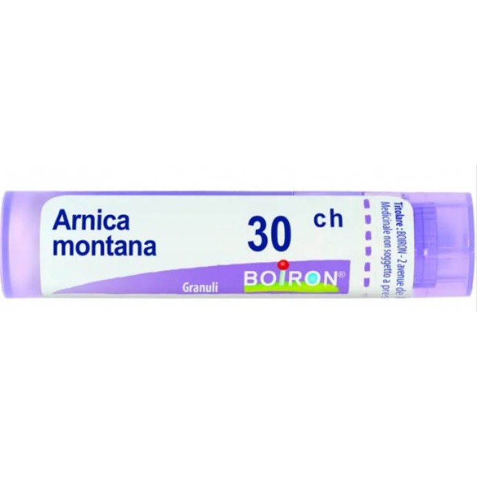Boiron Arnica Montana 30CH Granuli Tubo 4 gr - Medicinale Omeopatico ad azione antinfiammatoria