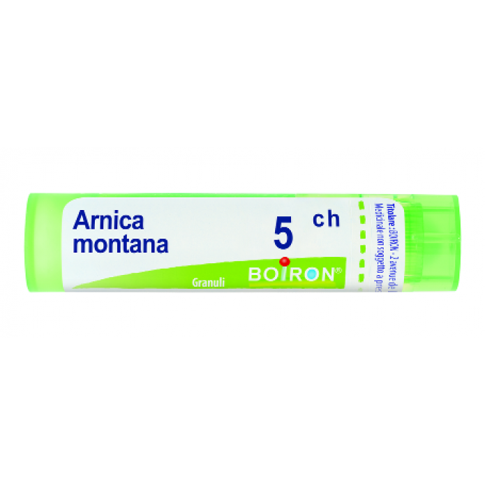 Boiron Arnica Montana 5CH Granuli Tubo 4 gr - Medicinale Omeopatico per traumi dolori muscolari e articolari