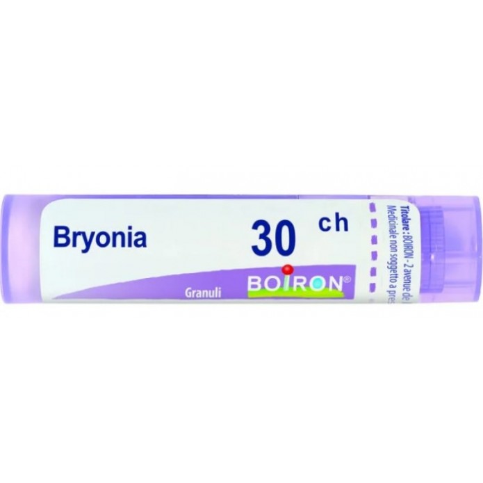 Boiron Bryonia 30CH 80 Granuli 4 gr - Medicinale Omeopatico per il sistema nervoso