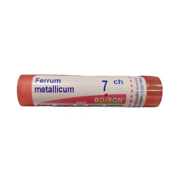 Boiron Ferrum Metallicum 7Ch Tubo 80 Granuli 4 gr - Medicinale Omeopatico