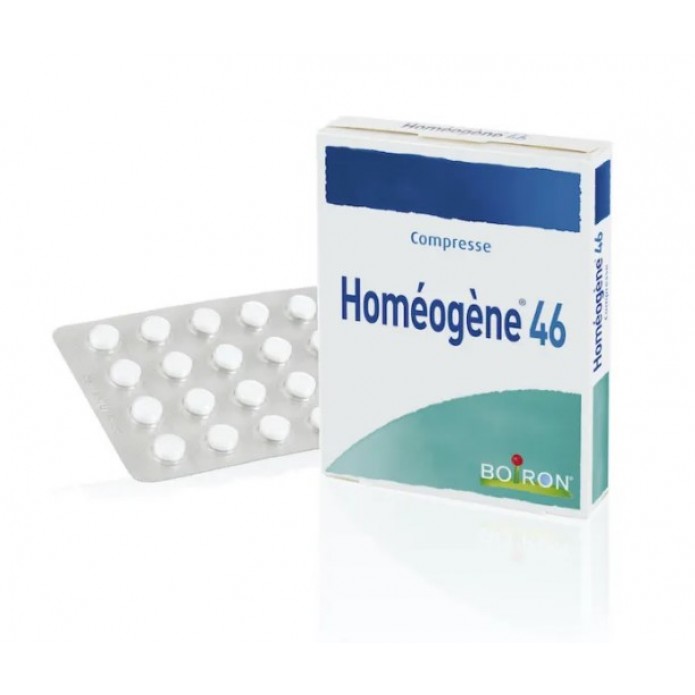 Boiron Homéogène 46 60 Compresse - Medicinale Omeopatico contro lo stress