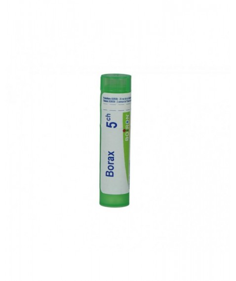 Borax 5 CH granuli - Trattamento omeopatico delle infiammazioni delle mucose