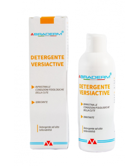 Braderm Detergente Versiactive Corpo 200 ml - Azione Sebo Equilibrante 