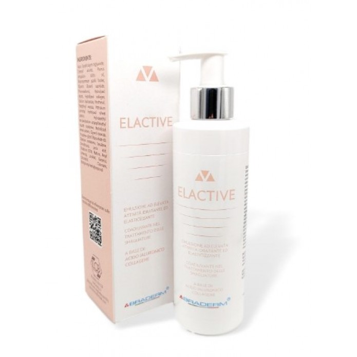 Braderm Elactive 200 ml - Crema corpo elasticizzante previene ed attenua le smagliature