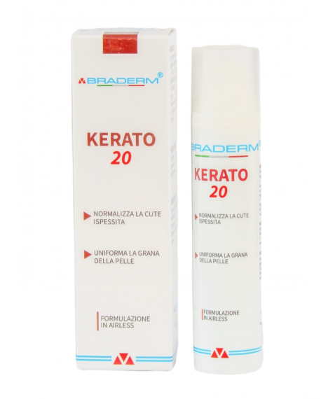 Braderm Kerato 20 100 ml - Per psoriasi e ispessimento cutaneo