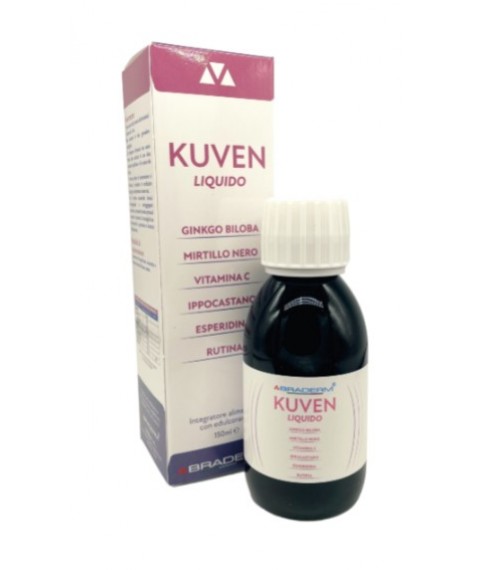 Braderm Kuven Liquido 150 ml - Integratore alimentare antiossidante e per il microcircolo 