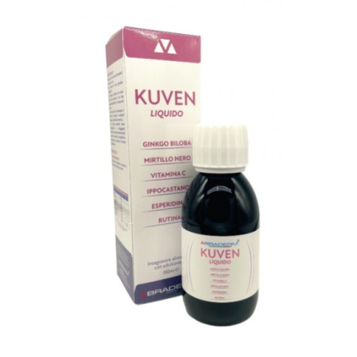 Braderm Kuven Liquido 150 ml - Integratore alimentare antiossidante e per il microcircolo 