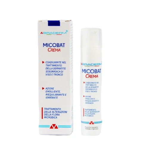 Braderm Micobat Crema 50 ml - Per il trattamento della dermatite seborroica di viso e tronco Braderm Micobat Crema 50 ml - Per il trattamento della dermatite seborroica di viso e tronco