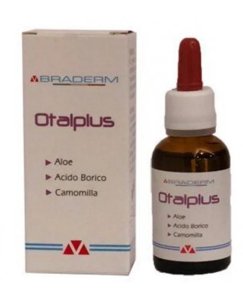 Braderm Otalplus Gocce 30 ml - Soluzione auricolare 