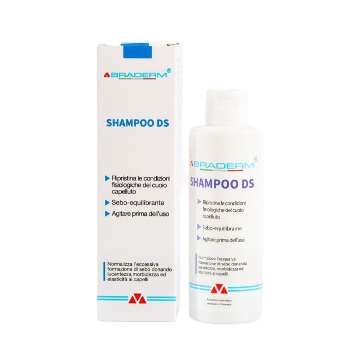 Braderm Shampoo DS 200 ml - Azione sebo equilibrante 