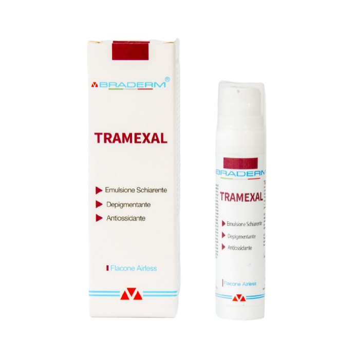 Braderm Tramexal 30 ml - Emulsione schiarente depigmentante antiossidante