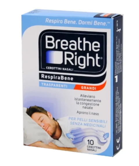 BREATH RIGHT Traspar.Gr.10pz