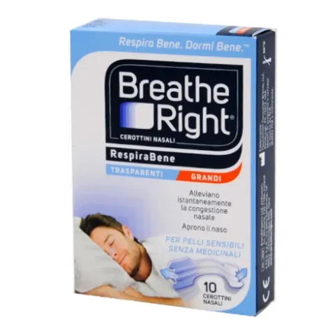 BREATH RIGHT Traspar.Gr.10pz BREATH RIGHT Traspar.Gr.10pz