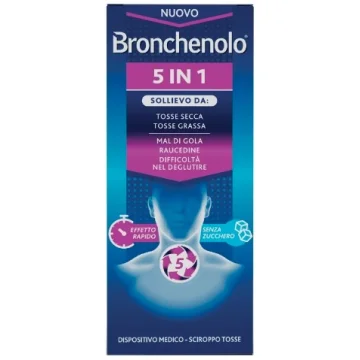 Bronchenolo 5in1 Sciroppo contro la tosse 120ml