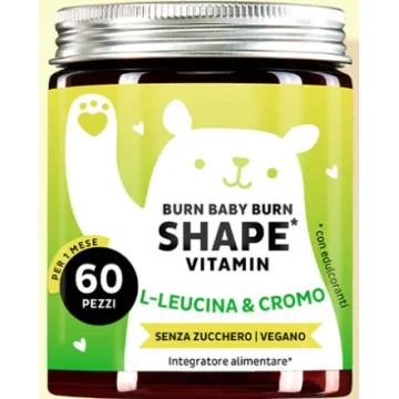 Bear With Benefits Integratore Burn Baby Burn Shape Vitamin 60 orsetti gommosi Bear With Benefits Integratore Burn Baby Burn Shape Vitamin 60 orsetti gommosi