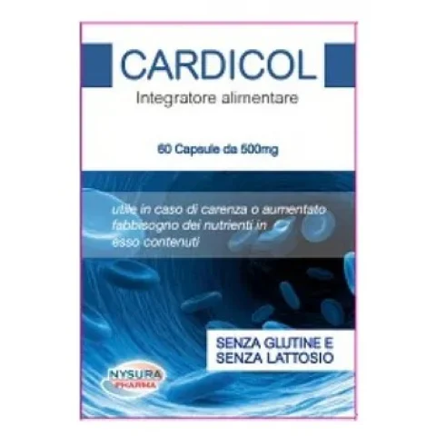 Cardicol 60 Capsule da 500 mg