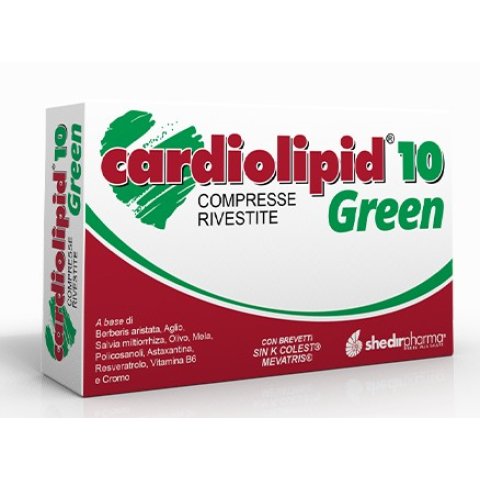 CARDIOLIPID 10 Green 30 compresse CARDIOLIPID 10 Green 30 compresse