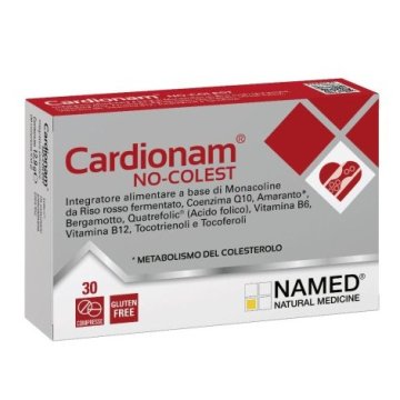 CARDIONAM NO-COLEST Integratore Metabolismo del Colesterolo 30 compresse