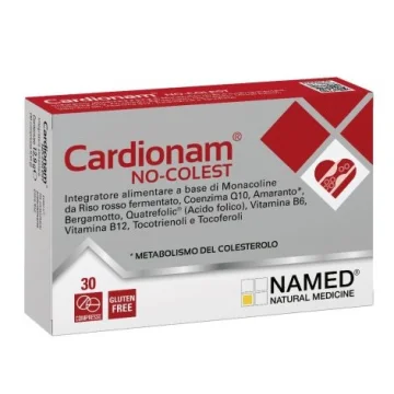 CARDIONAM NO-COLEST Integratore Metabolismo del Colesterolo 30 compresse