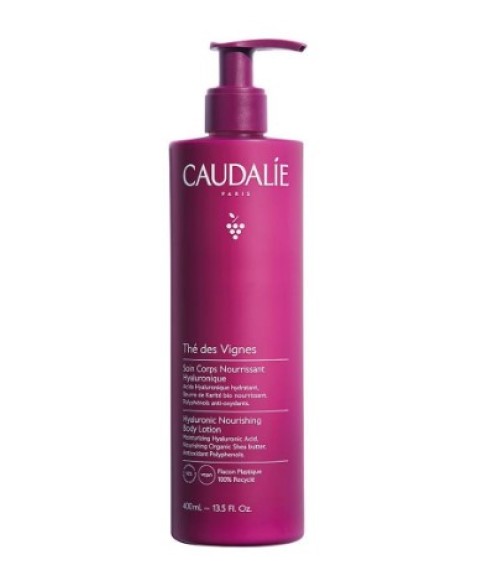 Caudalie Thé des Vignes Trattamento Corpo Ialuronico Nutriente per Pelle da Secca a Molto Secca Crema 400 ml