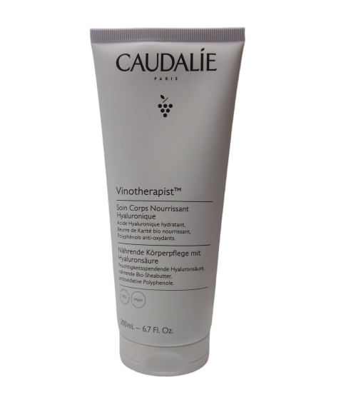 Caudalie Vinotherapist Trattamento Corpo Ialuronico Nutriente  per Pelle Secca e Molto Secca Crema 200 ml