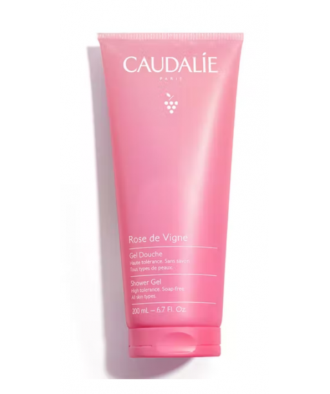 Caudalie Gel Doccia Rose de Vigne 200 ml - Senza sapone e ad alta tollerabilità