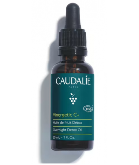 Caudalie Vinergetic C+ Olio da Notte Detox 30 ml - Rigenera le pelli stressate