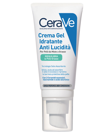 Cerave Crema Viso Idratante Anti-Lucidità pelli da miste a grasse 52ml